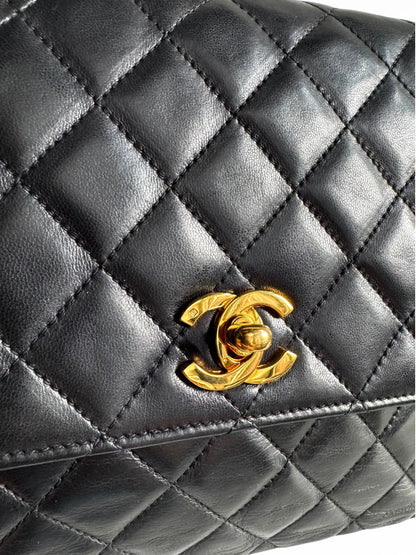 Chanel Vintage Lambskin Flap Bag