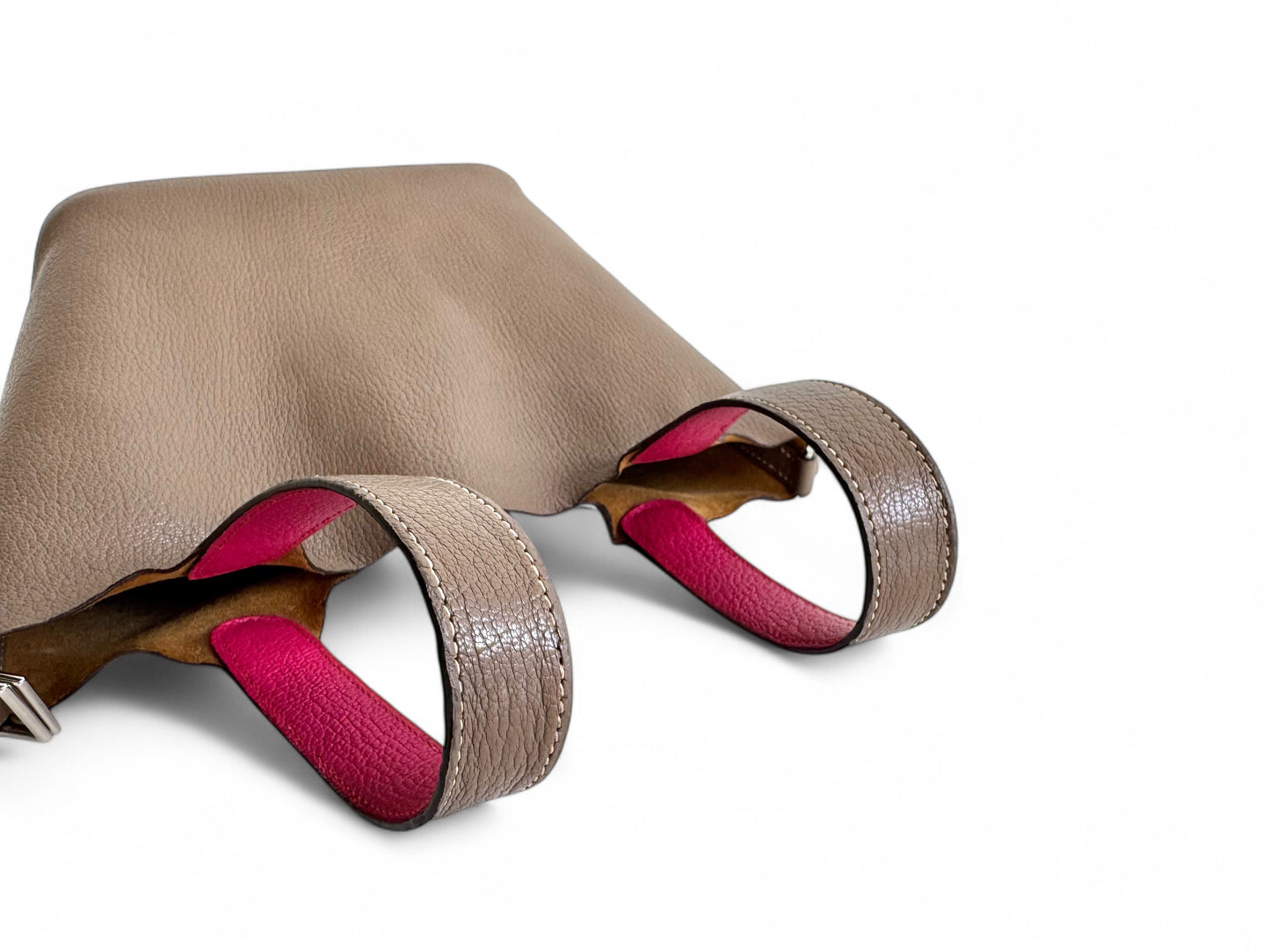 HERMÈS Chevre Mysore Éclat Picotin 18