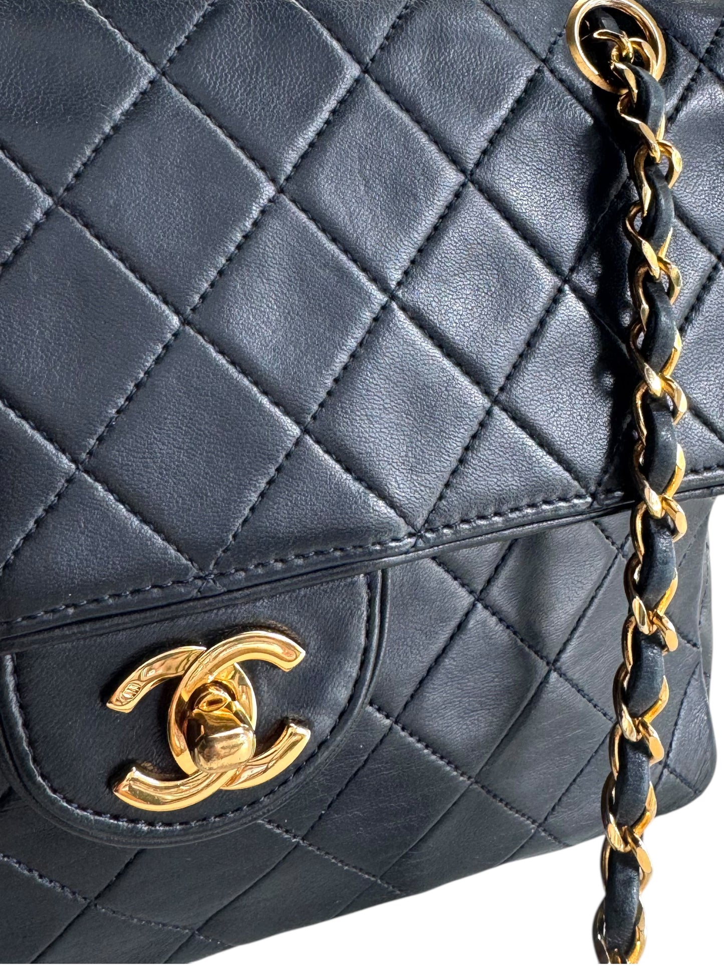 CHANEL Lambskin Classic Flap Bag