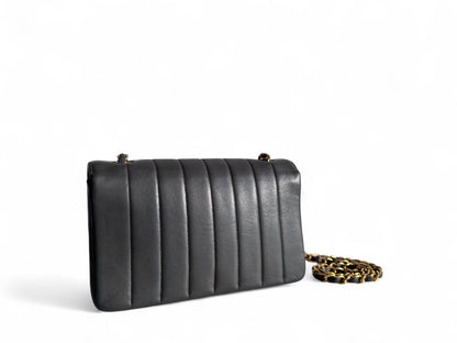CHANEL Lambskin Vertical Flap Bag