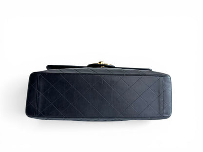 CHANEL Lambskin Quilted XL Jumbo Single Flap Bag