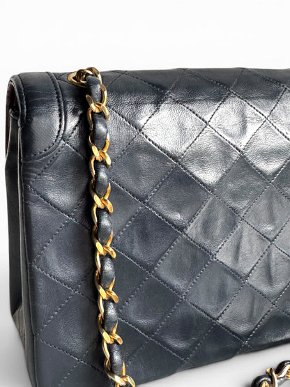 CHANEL Lambskin Quilted Small Single Flap