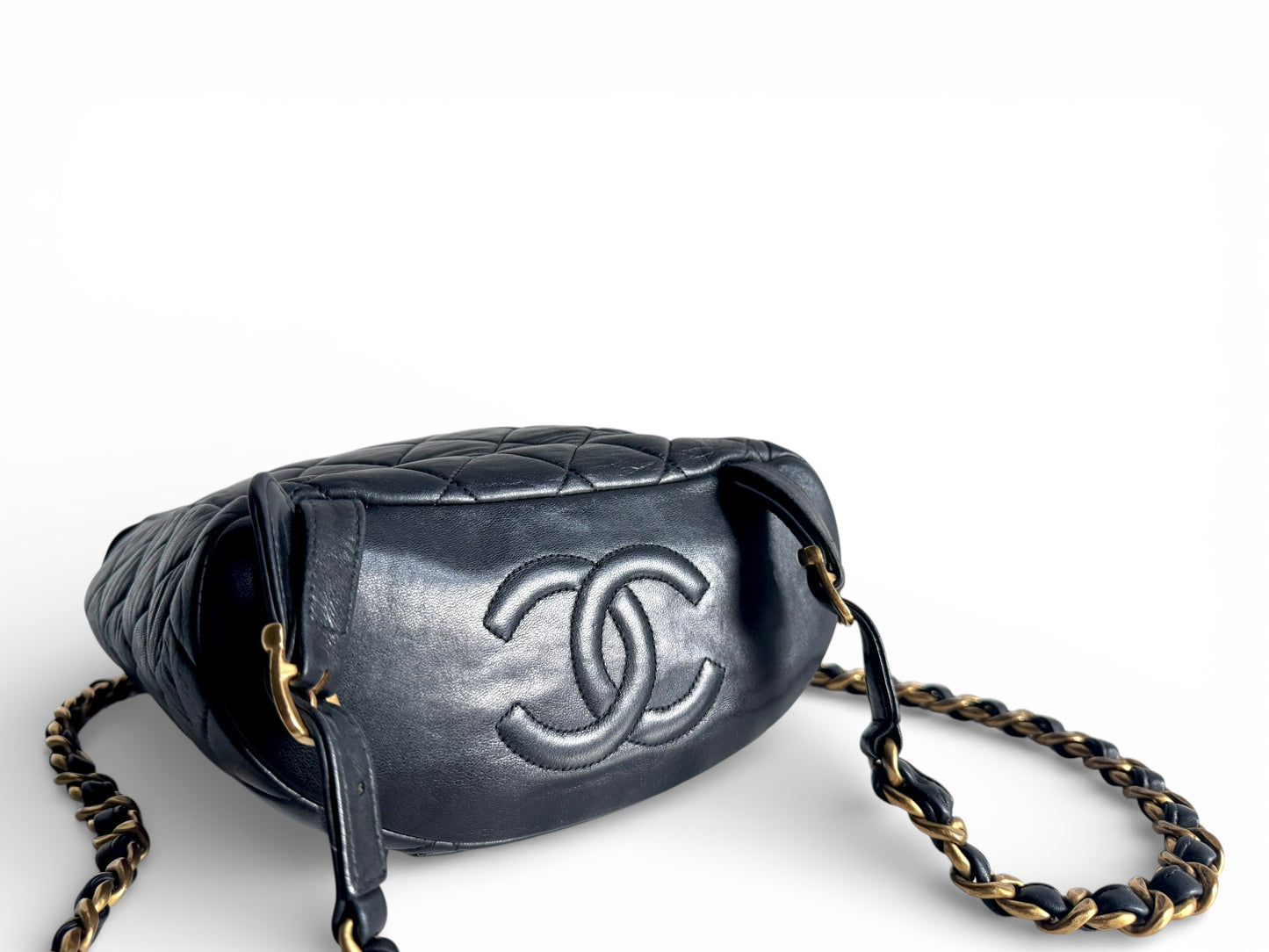 CHANEL Lambskin Quilted Backpack