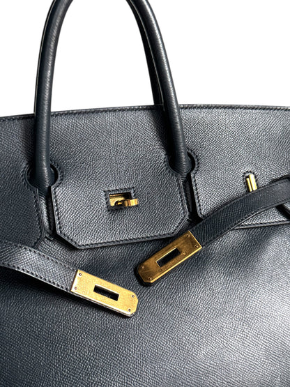 Hermès HAC Haut à Courroies 36 Courchevel Gold Hardware