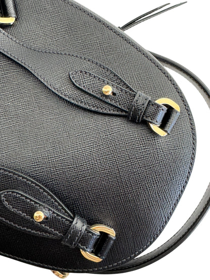 PRADA Saffiano Lux Mini Odette Backpack