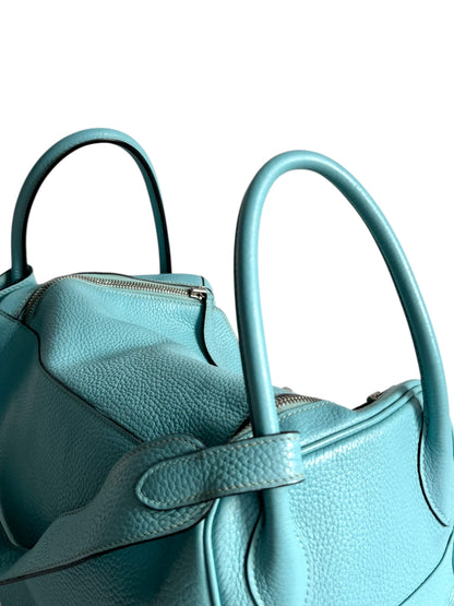 HERMES Taurillon Clemence Lindy 34