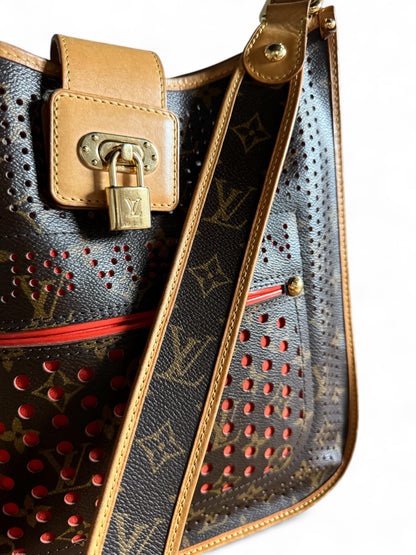 LOUIS VUITTON Monogram Perforated Musette