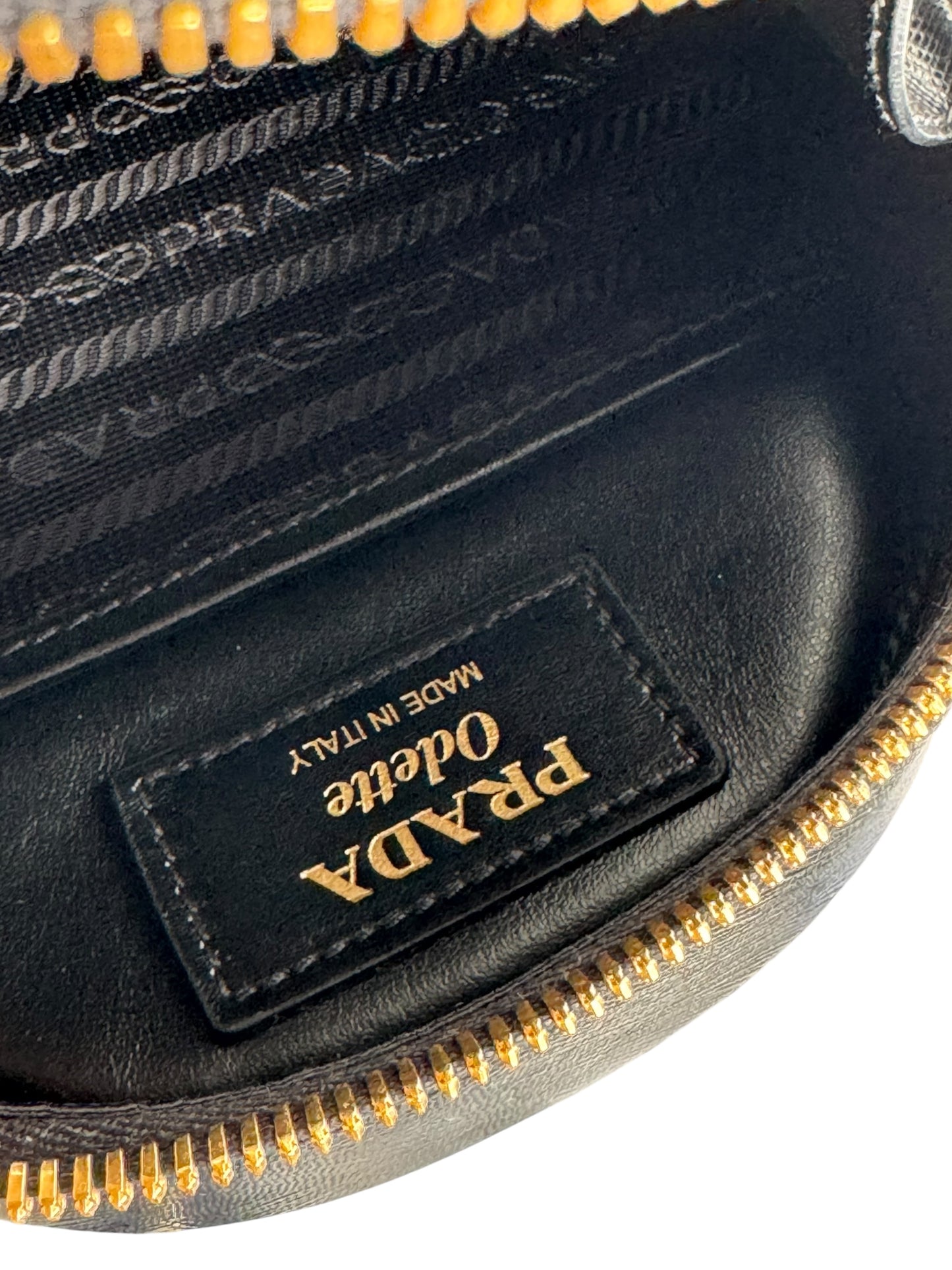 PRADA Saffiano Lux Mini Odette Backpack