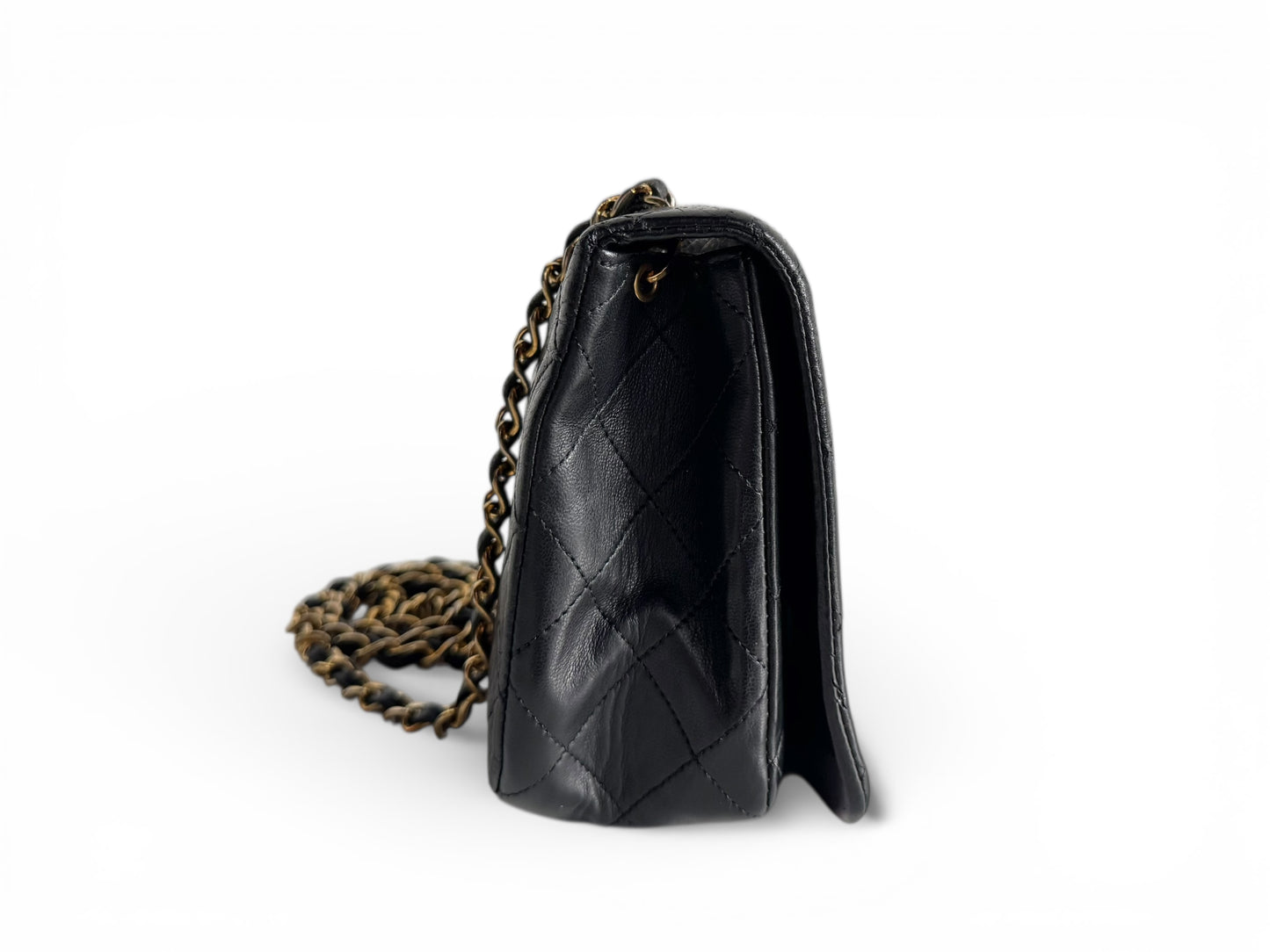CHANEL Lambskin Vintage Single Flap Bag