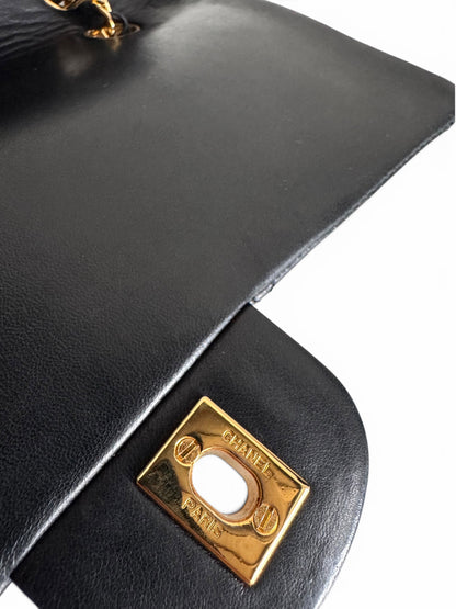 CHANEL Medium Tall Classic Lambskin Double Flap