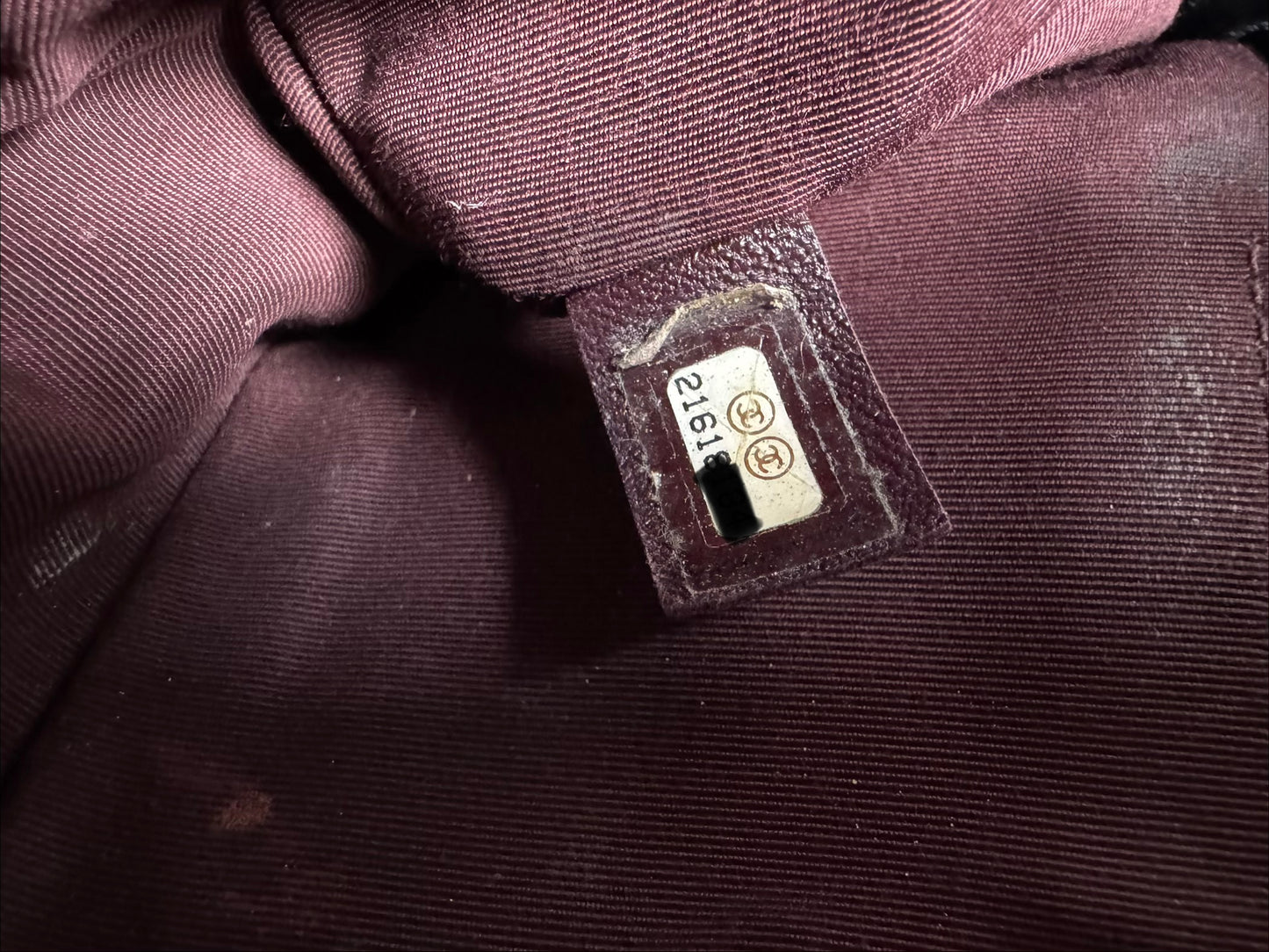 CHANEL Sheepskin Quilted Mademoiselle Flap Bag Tasche