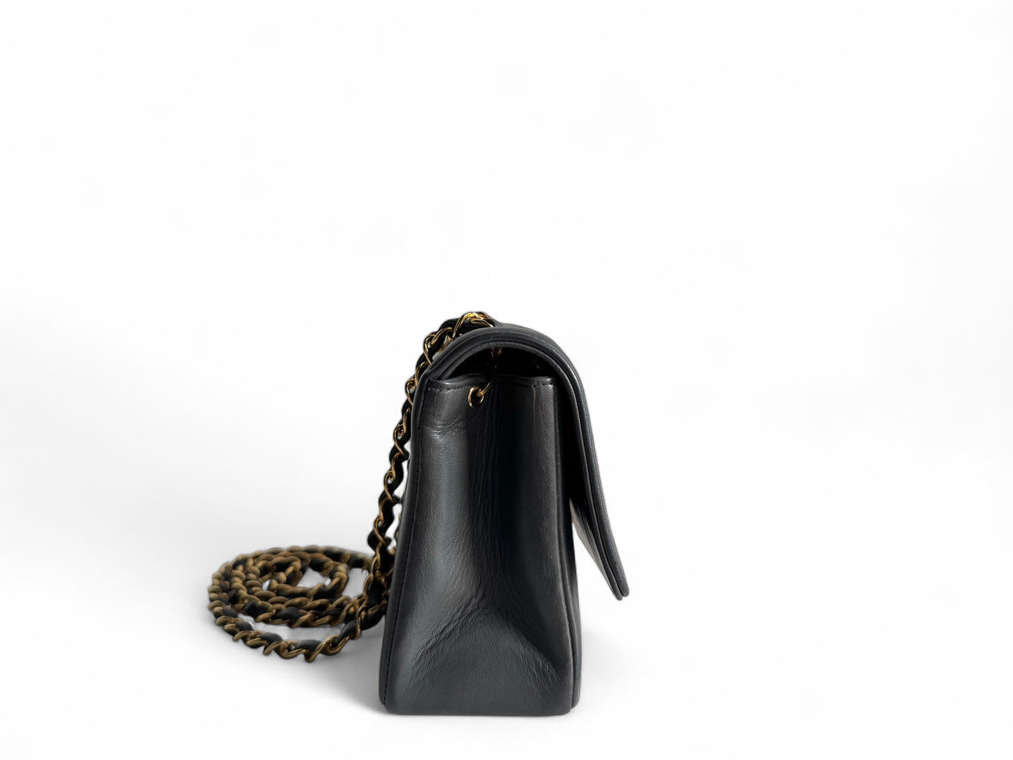 CHANEL Lambskin Vertical Flap Bag