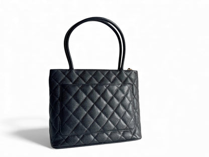CHANEL Caviar Quilted Medallion Tote