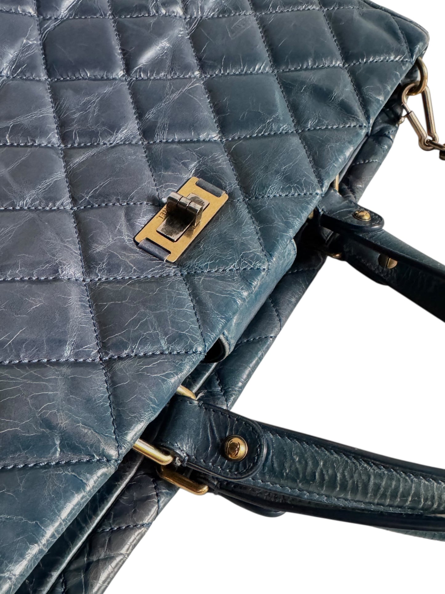 CHANEL 2.55 Reissue Glazed Tote