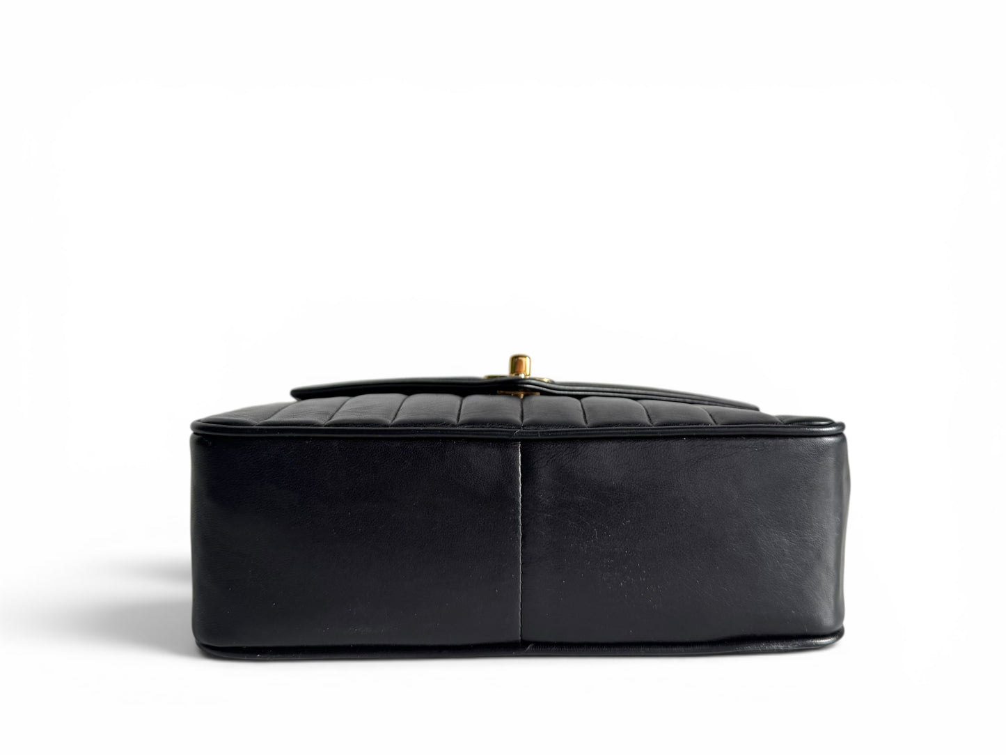 Chanel Lambskin Chevron Single Flap Bag