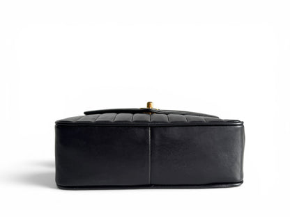 Chanel Lambskin Chevron Single Flap Bag