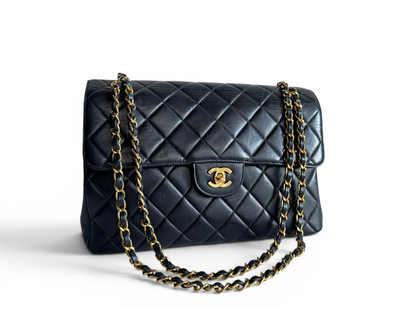 CHANEL Double-Sided Jumbo Flap Bag