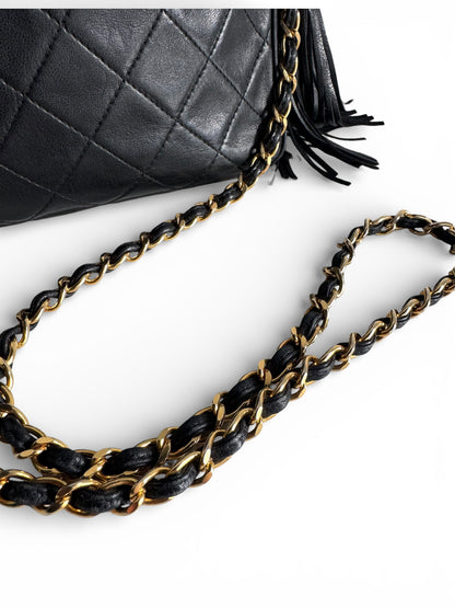 CHANEL CC Quilted Lambskin Camera Bag