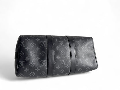 LOUIS VUITTON Eclipse Reverse Keepall Bandouliere Bag