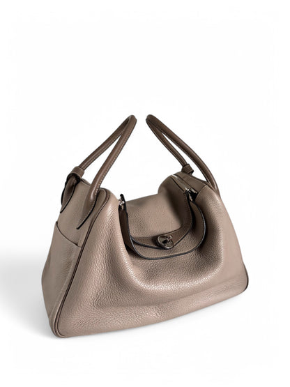 HERMES Taurillon Clemence Lindy 34