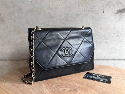 Chanel CC Lambskin Flap Bag