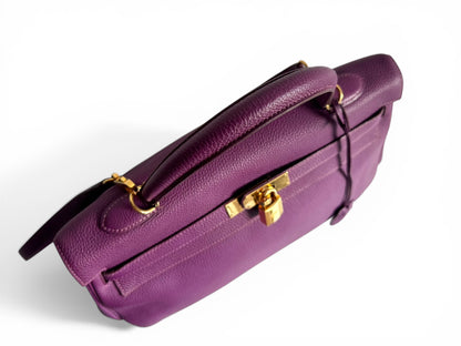 HERMES Kelly 35 Clemence Anemone