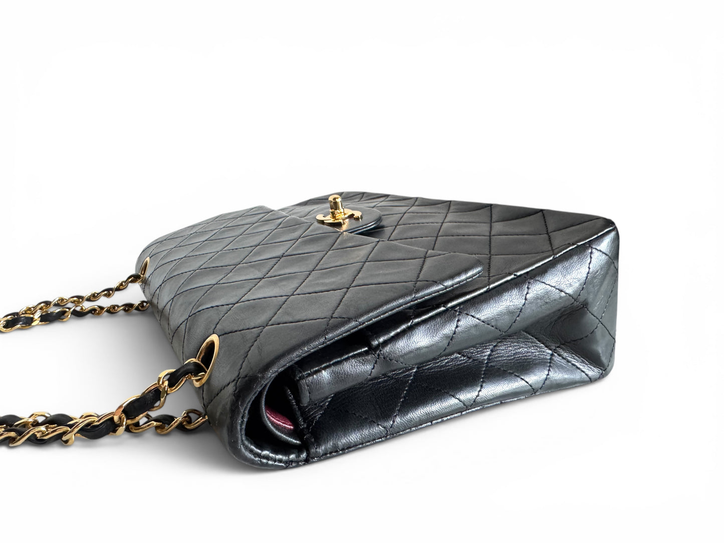 CHANEL Medium Tall Classic Lambskin Double Flap