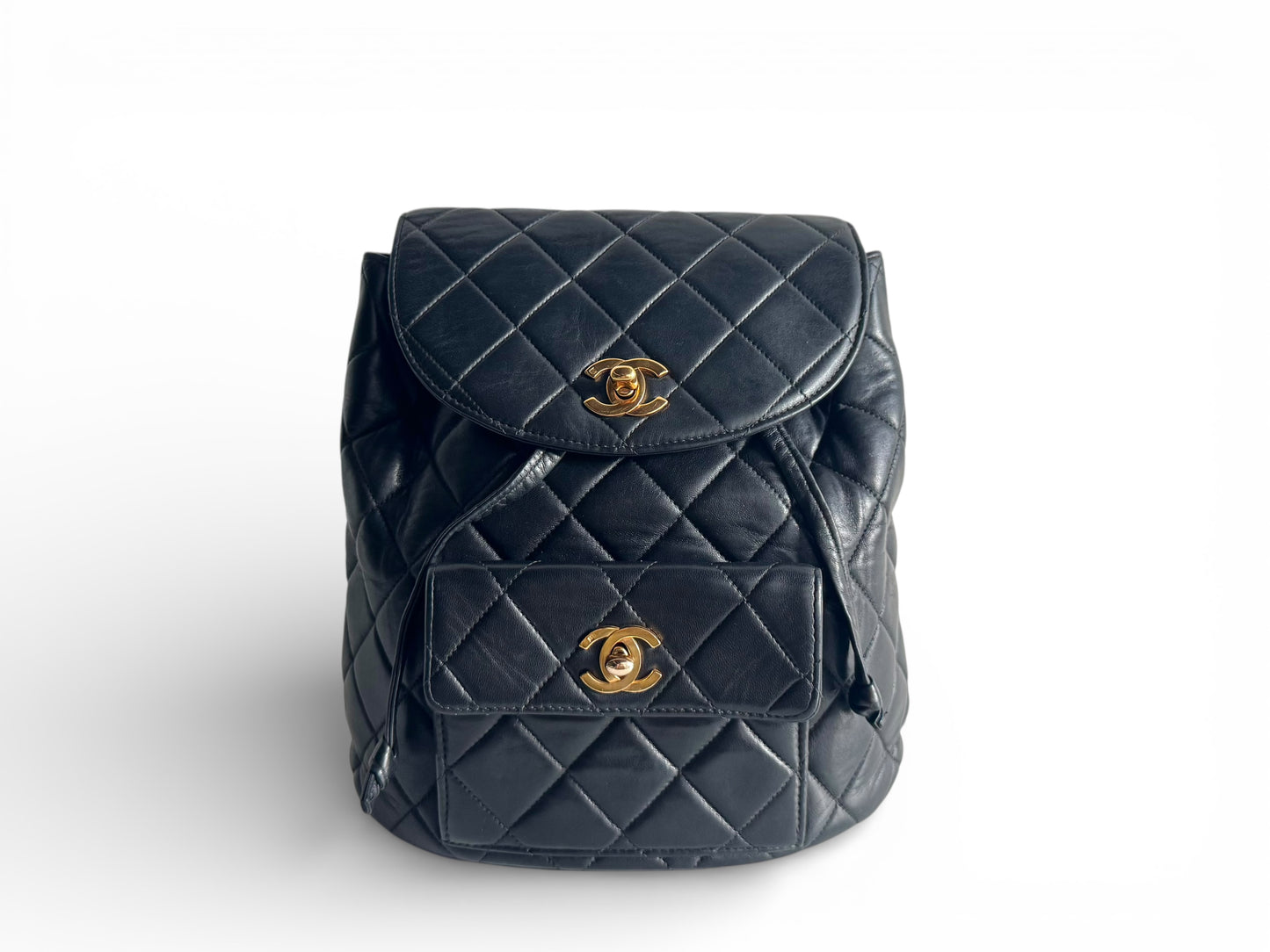 CHANEL Lambskin Quilted Backpack