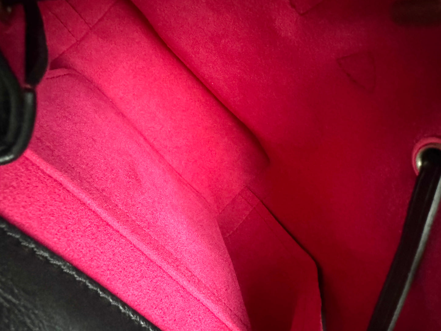 LOUIS VUITTON My Lockme Mini Pins Leather Backpack