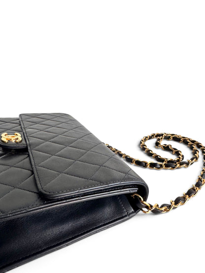 CHANEL Lambskin Quilted Timeless Single Flap