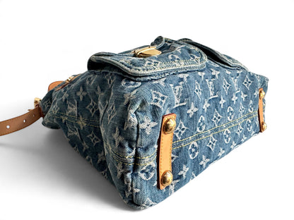 LOUIS VUITTON Denim Baggy GM