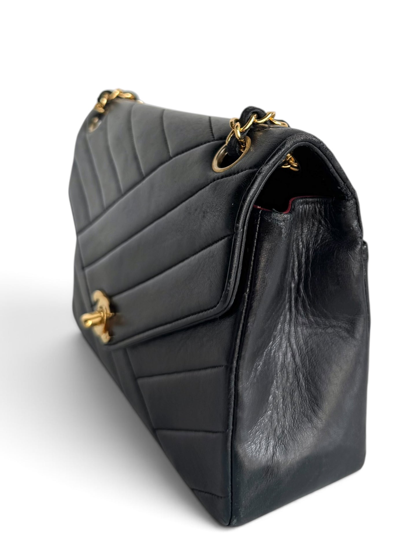Chanel Medium Chevron Flap Bag