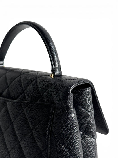 CHANEL Caviar Quilted Jumbo Kelly Flap