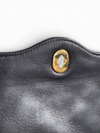 CHANEL Lambskin Quilted Medium Double Flap