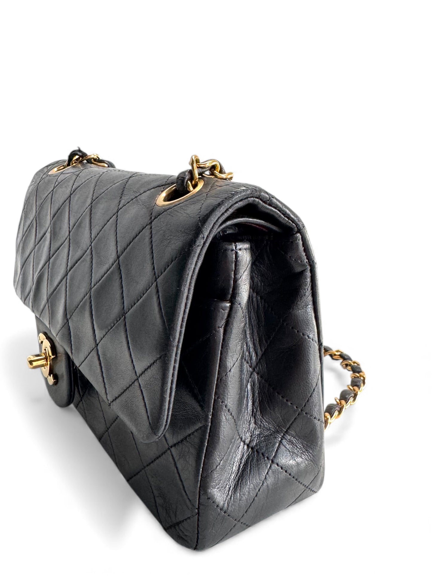 CHANEL Timeless Lambskin Classic Double Flap Bag