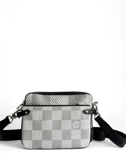 LOUIS VUITTON Damier Graphite 3D Trio Messenger Bag