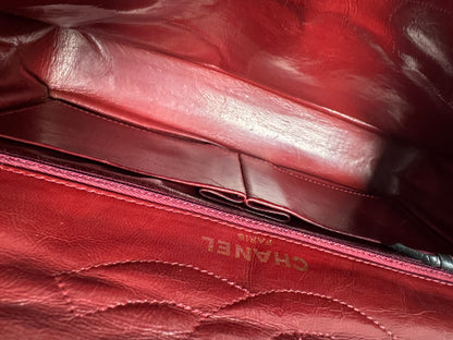 CHANEL Lambskin Quilted Medium Double Flap Bag