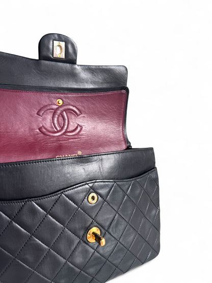 CHANEL Lambskin Classic Medium Double Flap