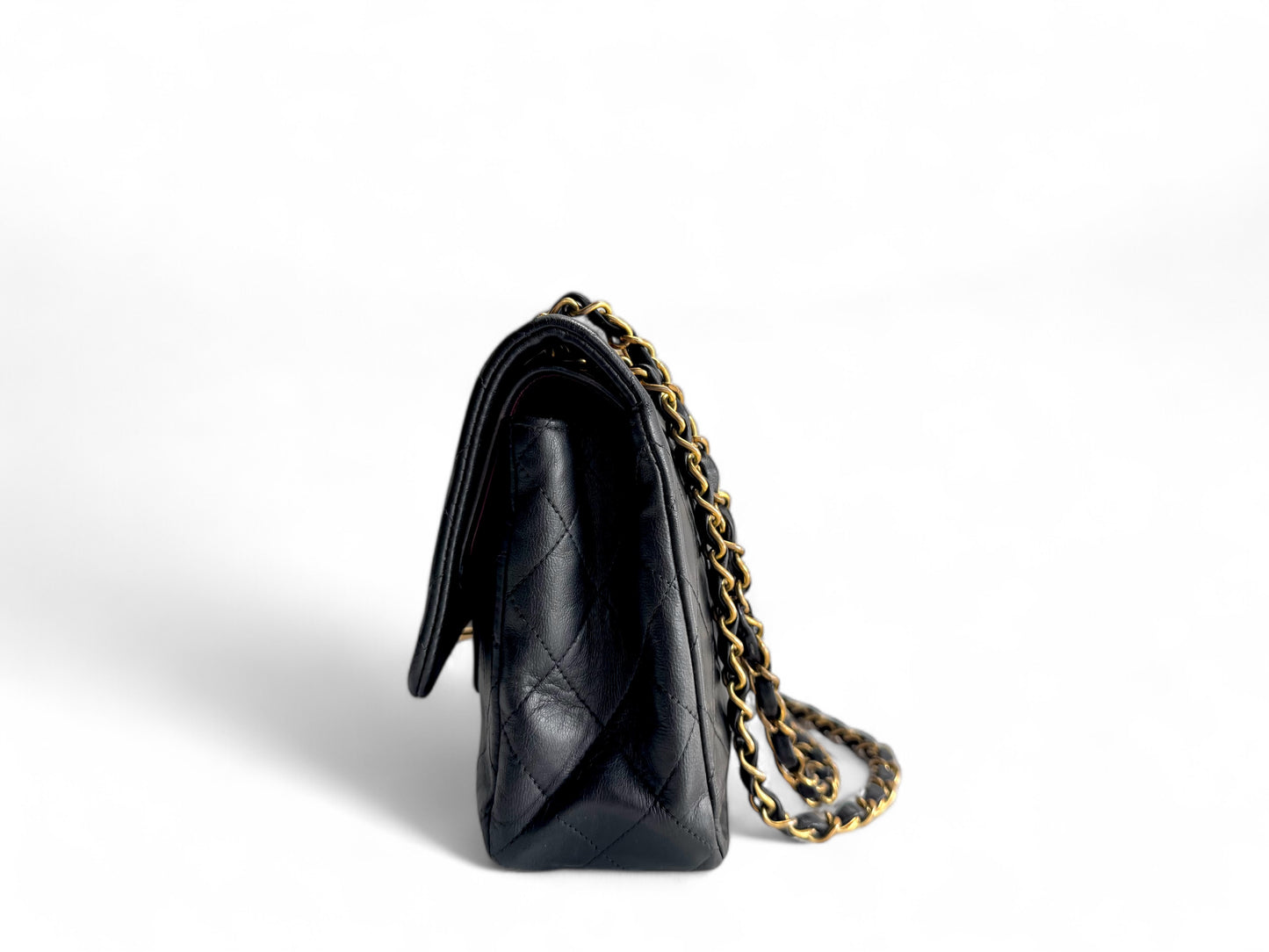 CHANEL Timeless Lambskin Classic Double Flap Bag