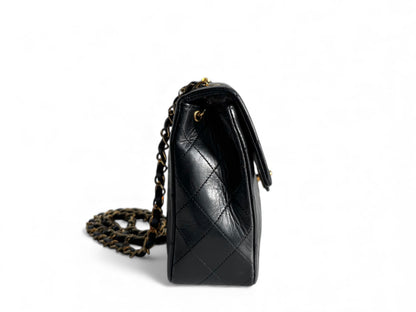CHANEL Lambskin Quilted Small Single Flap