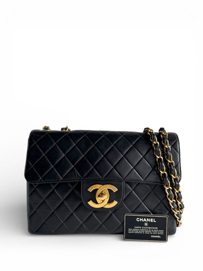 CHANEL Classic Maxi Lambskin Leather Flap Bag