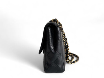 CHANEL Lambskin Quilted Medium Single Flap