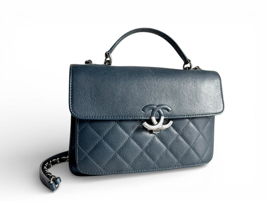 CHANEL Caviar Quilted CC Box Flap