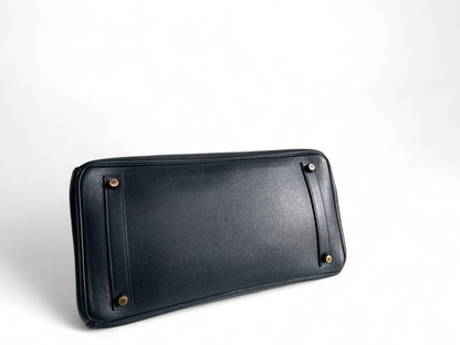 Hermès HAC Haut à Courroies 36 Courchevel Gold Hardware