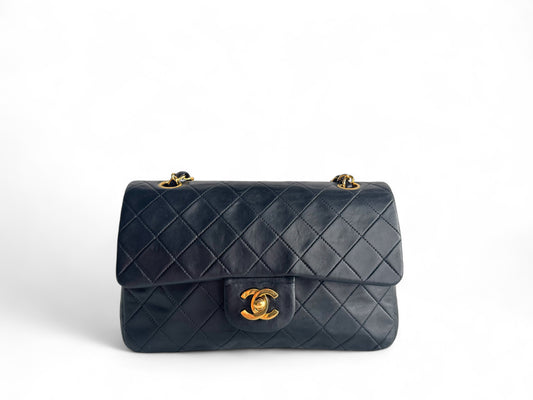 CHANEL Timeless Lambskin Classic Double Flap Bag