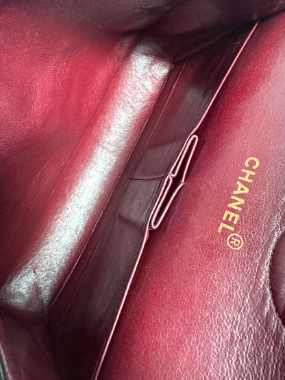 CHANEL Matelasse Double Flap Bag Black