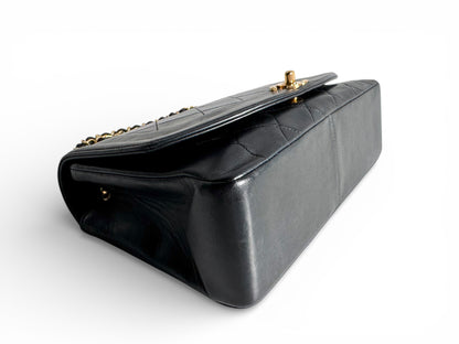 CHANEL Lambskin Diana Quilted Medium Single Flap