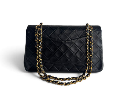 CHANEL Lambskin Quilted Medium Double Flap