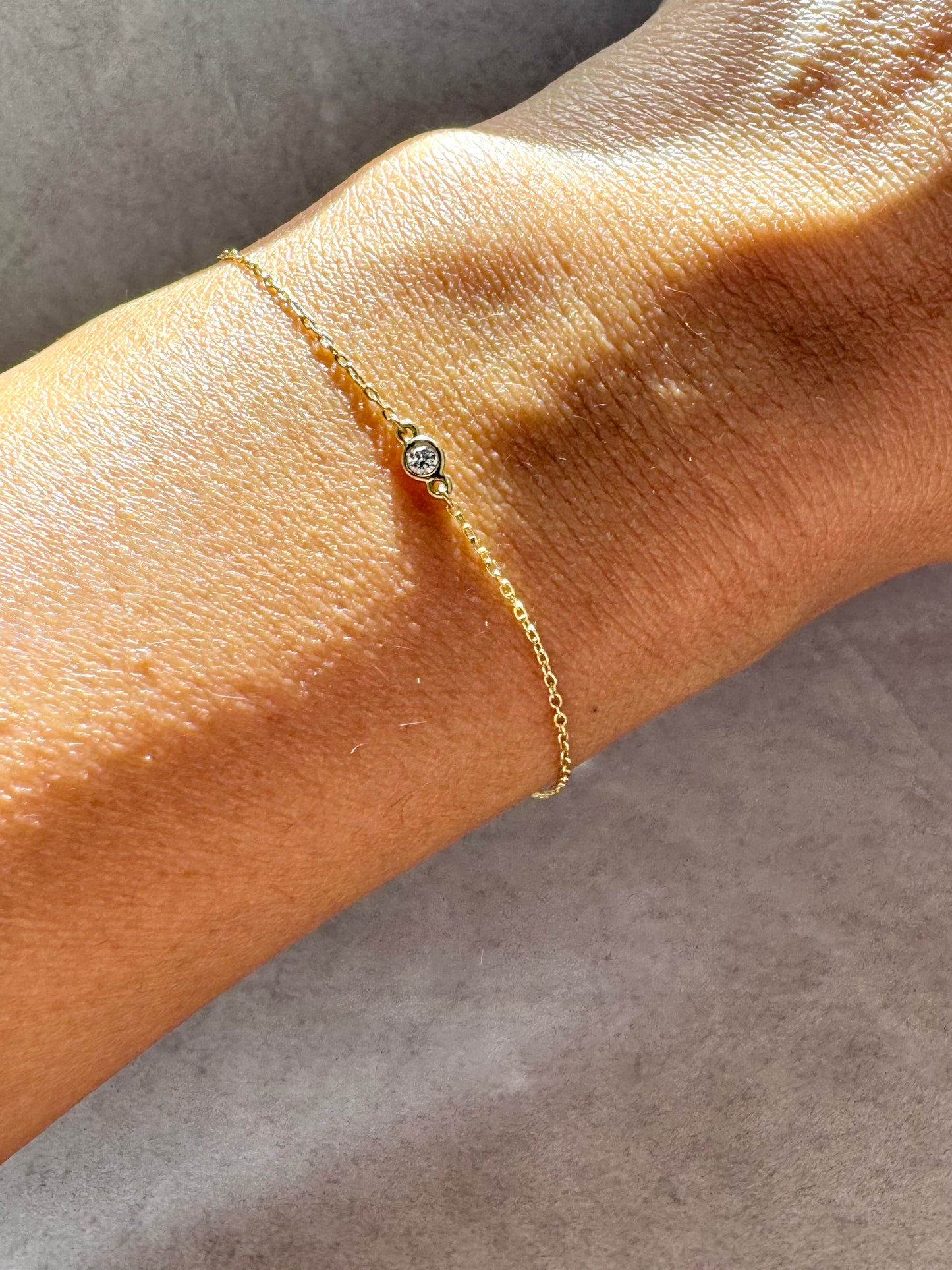 TIFFANY & CO. 18K Yellow Gold Elsa Peretti Diamonds Bracelet