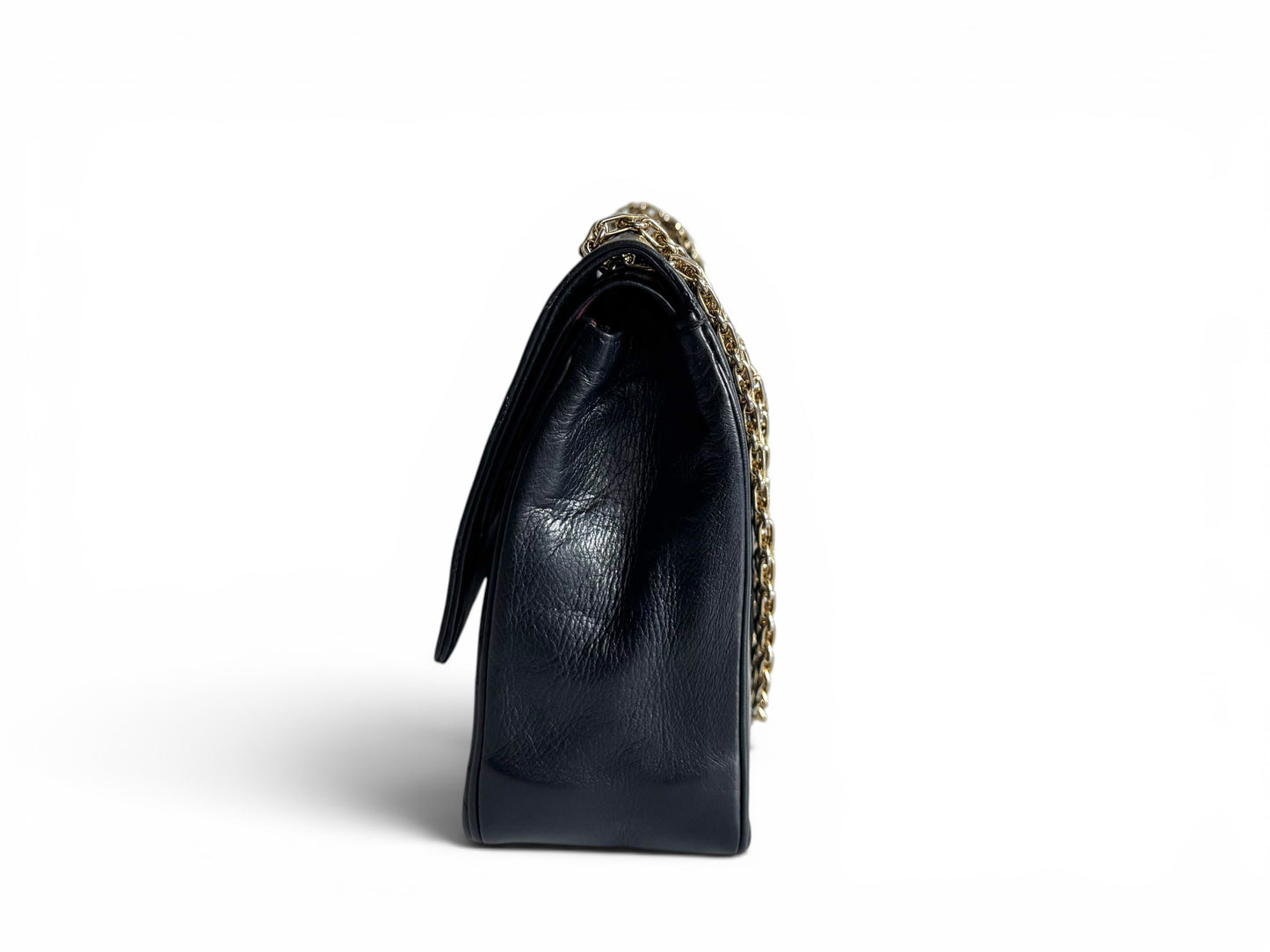 CHANEL Lambskin Medium Mademoiselle Double Flap